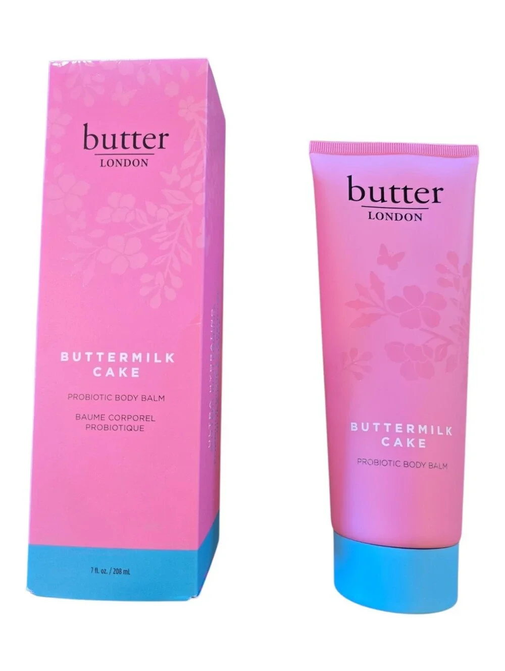 Butter London Buttermilk Cake Probiotic Body Balm NIB 7oz Retail $32